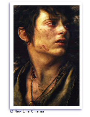 Frodo dying